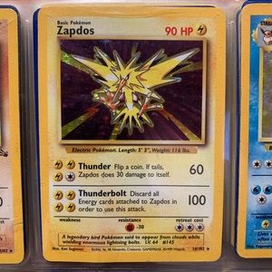 Zapsos 16/102 Rare Pokemon Card